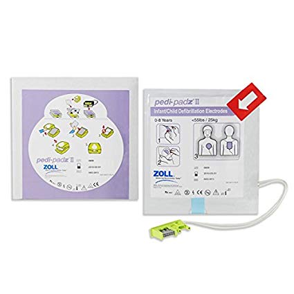 Juego de parches Infantil PEDI PADZII ZOLL AED+